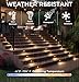 CLOUDY BAY 12V Low Voltage 3 Color Indoor and Outdoor LED Step Light,3000K/4000K/5000K Deck Lights,Stair Light,Oil Rubbed Bronze,Wet Location(Low Voltage Transformer is Required)