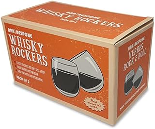 Bar Originale Glass Whiskey Rockers Clear, Set of 2