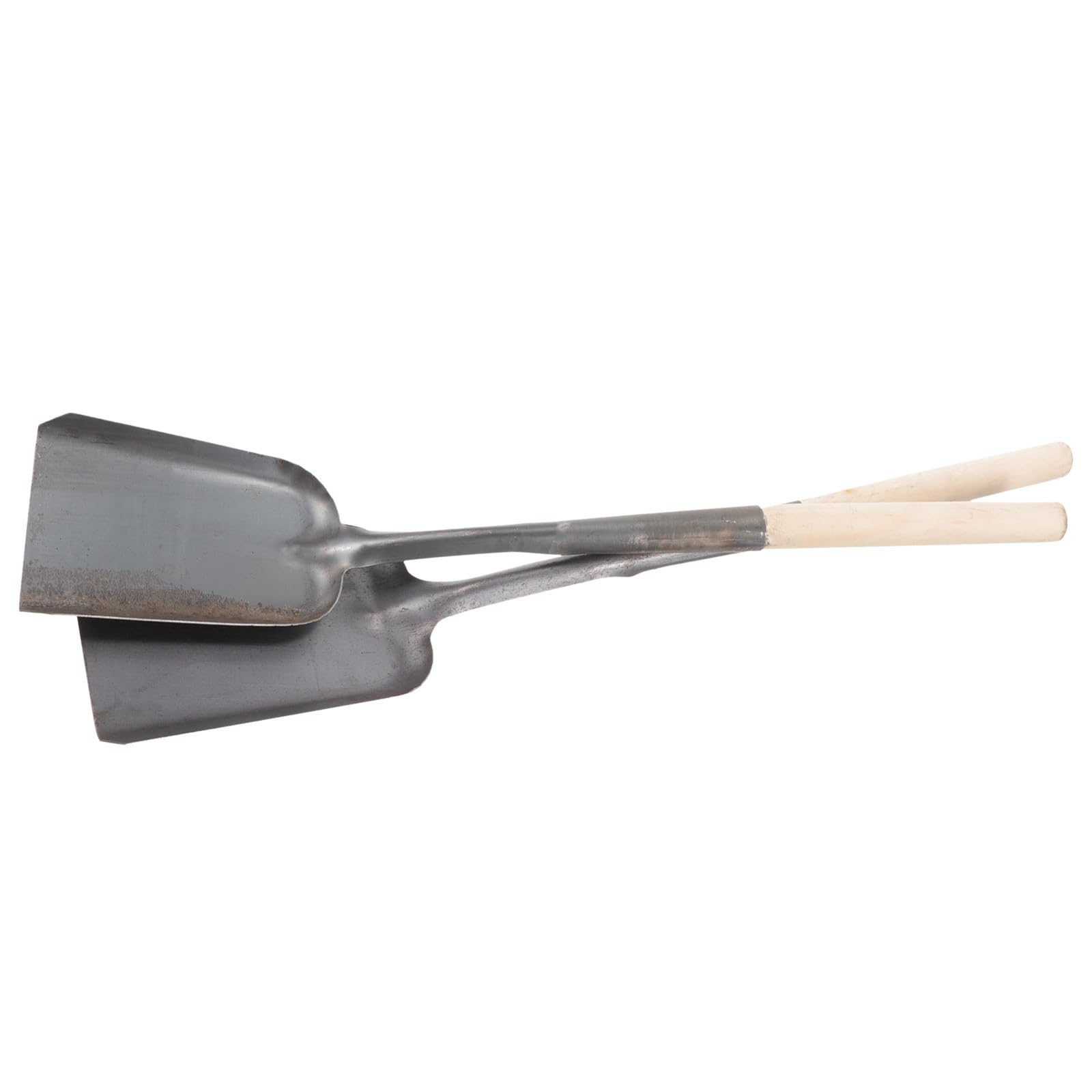 Operitacx 4 Stück Kleine Metallschaufel für Asche, Holz und Eisen,