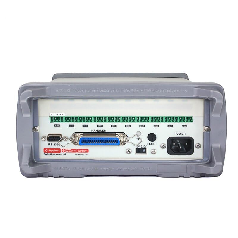 AT5210 10-Channel Battery Internal Resistance Voltage Meter 0.5% Accuracy 0.01mΩ-3Ω Tester for QA Sorting
