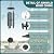 Aimwild Wind Chimes for Outside Deep Tone 38" Large Tuned Windchime in B Scale, Memorial Windchimes Sympathy, Outdoor Garden Décor, Calming Sound for Relaxation or Meditation, Blcak