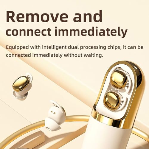 Auriculares impermeables para fatiga con masajeador de vibración invisible 4