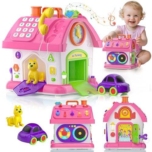 Image of Hurdaos Montessori Toys for 1 Year Old Girls, 1st Present First Birthday Gifts for One Year Old Girl Baby Girl Boy Toy 12-18 Months, Educational Learning Toddler Montessori Toys 1-2