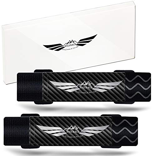 NICEDACK Bike Wheel Straps for Rack, Bilateral Adjustable Bicycle Rack Strap, MTB Wheel Stabilizer Straps Keep The Bicycle Wheel from Swing Collision, Lengthen 28.7″ 2 Pack.