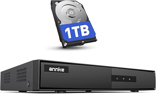 Miniatura 10 de ANNKE DVR de 8 canales para cámara de seguridad, 3K Lite híbrido 5 en 1 CCTV grabadora de video digital, compatible con cámaras analógicas