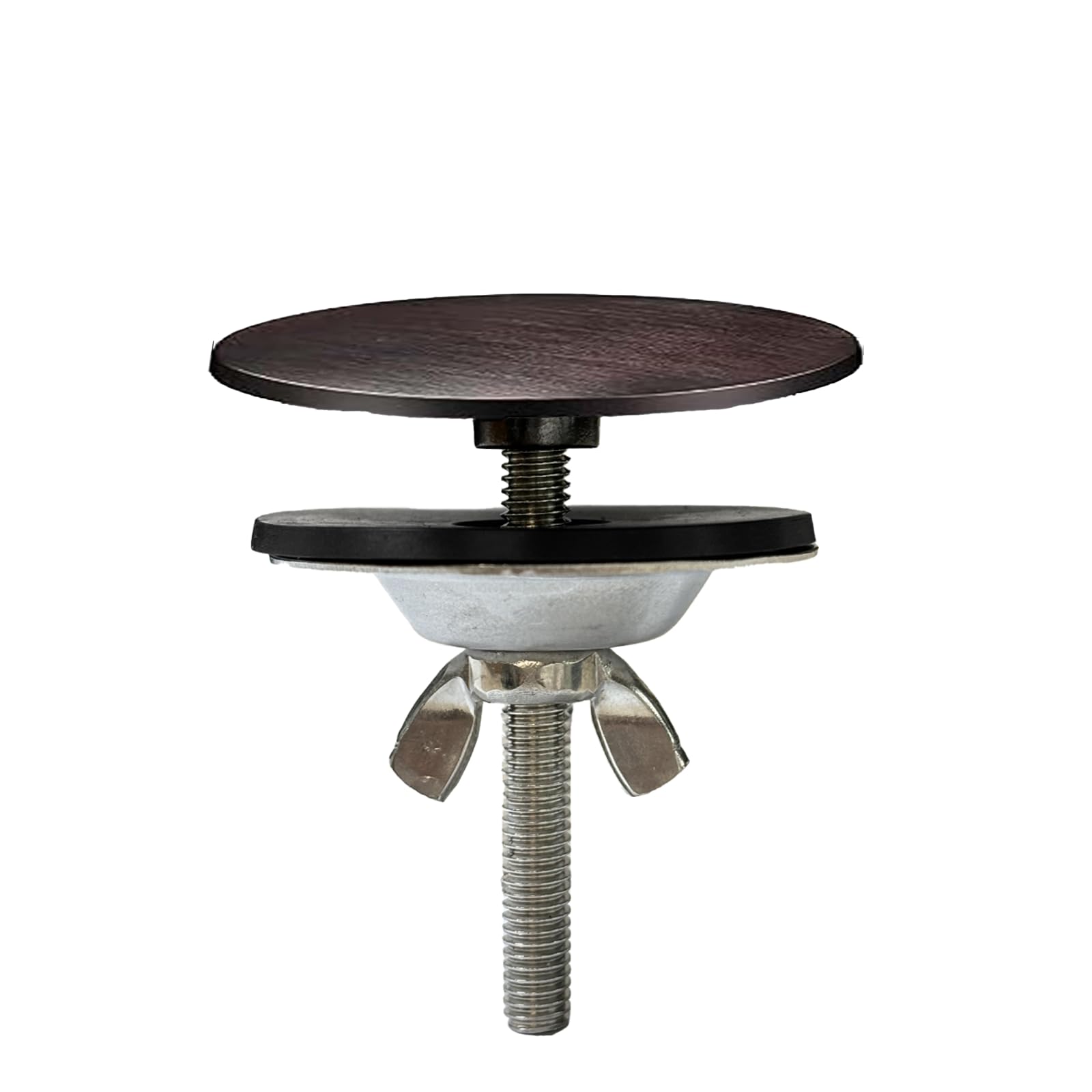 2 Inch Kitchen Sink Hole Cover,Bronze Stainless Steel Faucet Hole Cover,Kitchen Sink Tap Hole Plate Stopper Cover Blanking Metal Plug
