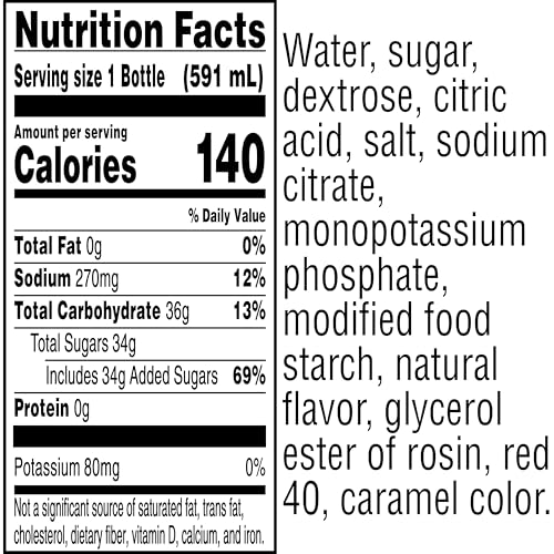 Image of Gatorade Thirst Quencher, Fruit Punch, 20 Fl Oz (Pack of 8)