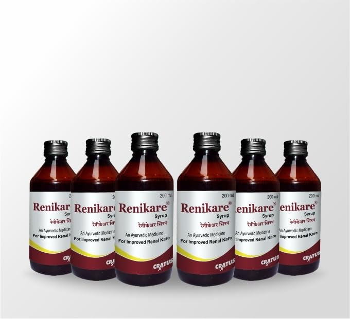 Cratus Renikare Syrup 100% organic Improved Renal Care, Cleanses Kidney And Urinary Bladder, 200ml pack of 6 (B0D9BZRCCP) Amazon Price History, Amazon Price Tracker
