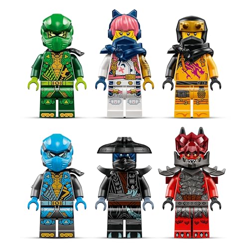 Image of LEGO NINJAGO Thunderfang Dragon of Chaos Ninja Toy Set 71832 Building Blocks Toys for 8+ Gift for Boys and Girls
