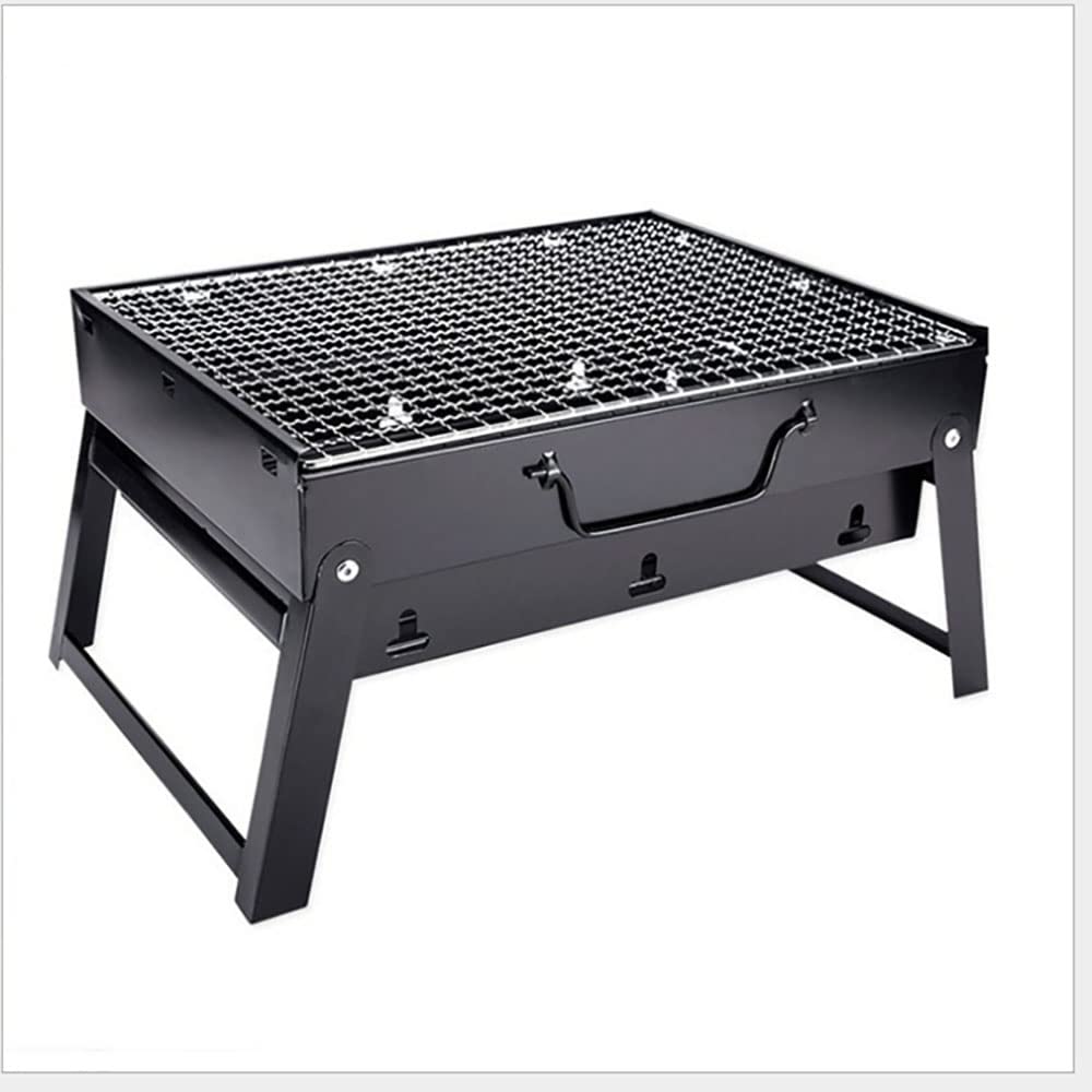 Grill Grill Grill Akcesoria Naczynia Zestaw Składany Grill Non-Stick Indoor Outdoor No-Stick Home Pieczeń Party Wymienny węgiel Karkonowy Grill