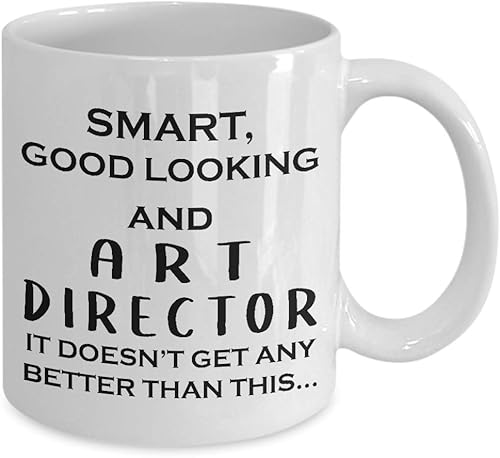 Miniatura 2 de Gifts for Smart Art Director Coffee Mug Tea Cup - Artist Dept Creative Department Team Design Advertising Office Funny Cute Gag Appreciation Idea -
