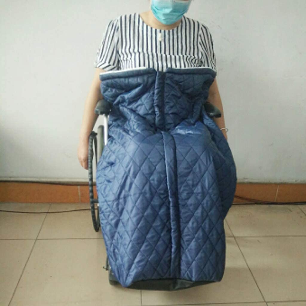 Cubierta para silla de ruedas， Bolsa ligera for silla de ruedas, saco for silla de ruedas, manta envolvente Universal for adultos, calidez y comodidad