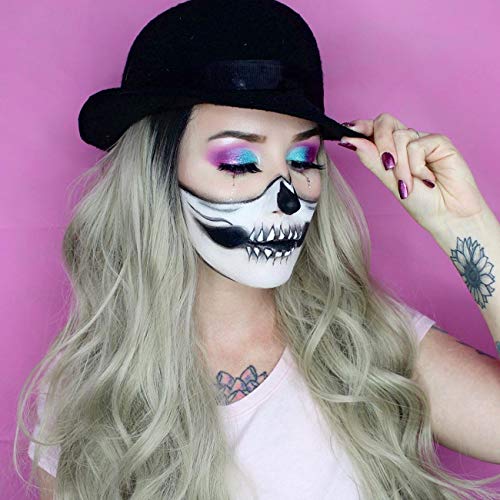 Ombre Blonde Lace Front Wig Synthetic Wigs for Women Long Wavy Ombre Wig 22 inches