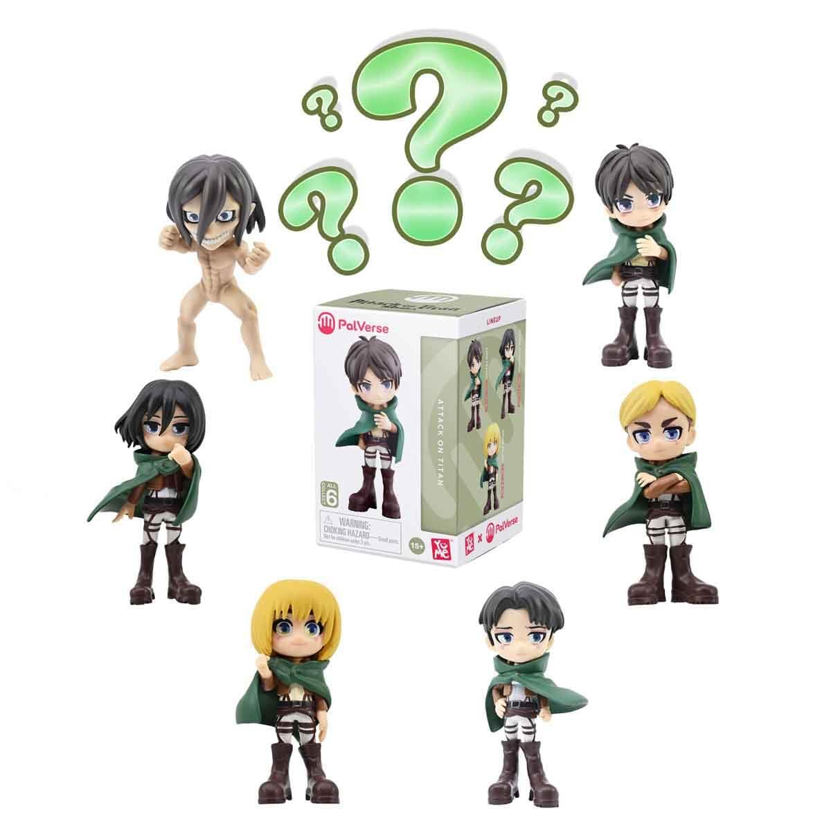 PALVERSE ▪︎ Attack on Titan ▪︎ 9cm Figure Blind Box ▪︎ Random Selection