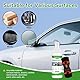 Smdrafy Aufkleberentferner, klebereste Entferner, Adhesive Remover, Etiketten Entferner mit Doppelseitigem Schaber, Lebstoffentferner Entfernt Schnell Hartnäckige Klebereste,100ml