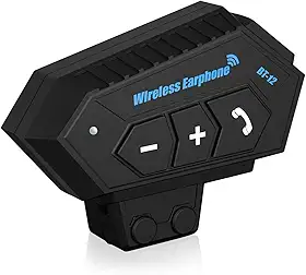 Intercomunicador Pro para Capacete Moto – Bluetooth 5.1, À Prova d’Água, Cancelamento de Ruído, Bateria Longa Duração, Controle por Botão
