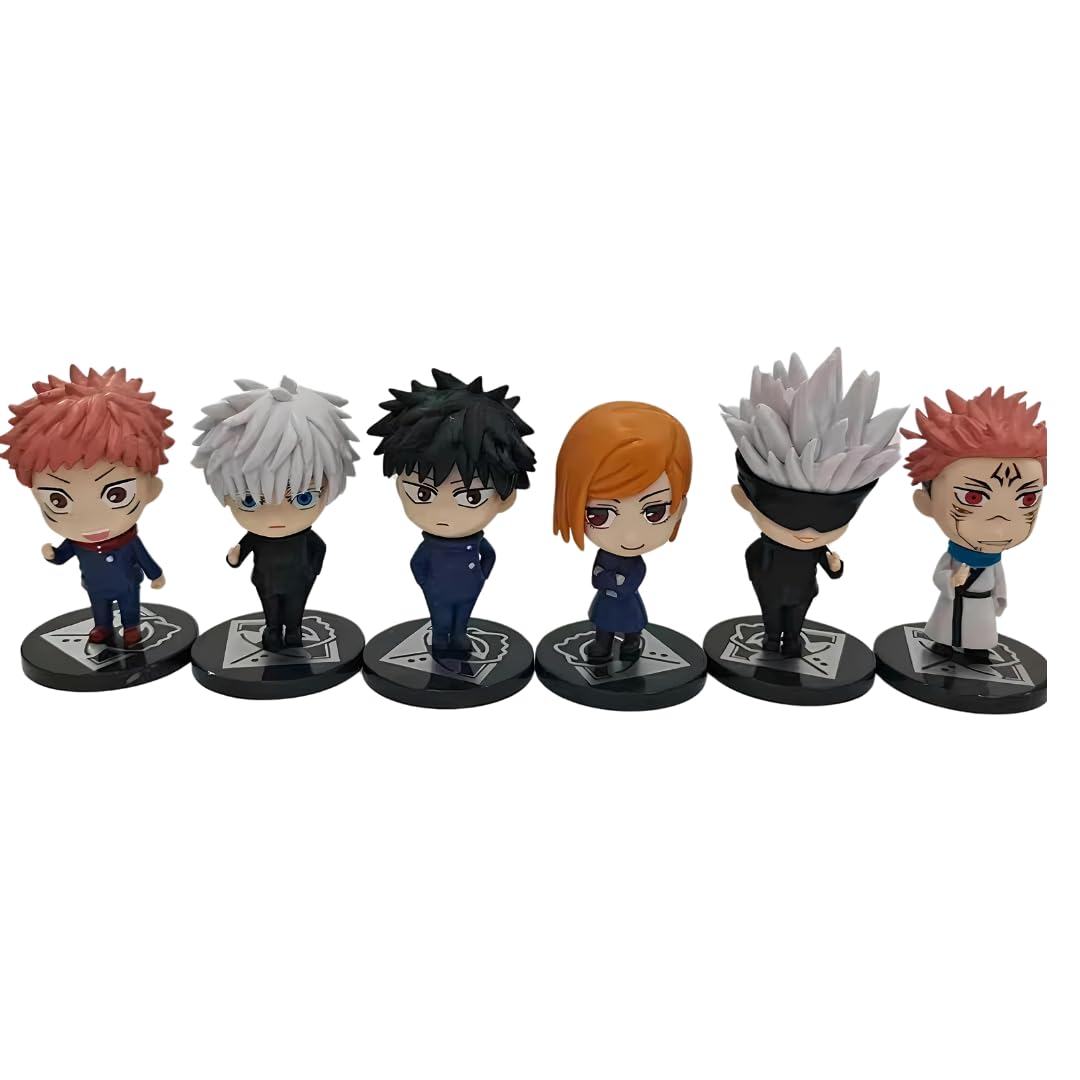 See full amazon price history chart for Realmkart Jujutsu Kaisen Action Figure Set of 6 Chibi Figures Sukuna,Gojo, Itadori, Fushiguro Action Figures CHIBI Jujutsu Kaisen Sukuna Action Figure Gojo Anime Action Figure Anime Gifts,Office Table Realmkart Jujutsu Kaisen Action Figure Set of 6 Chibi Figures Sukuna,Gojo, Itadori, Fushiguro Action Figures CHIBI Jujutsu Kaisen Sukuna Action Figure Gojo Anime Action Figure Anime Gifts,Office Table (B0DHWKPJ49) Amazon Price History, Amazon Price Tracker