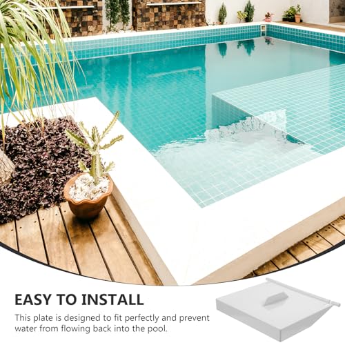 SEWOART Pool-Skimmer-Tür, Wehrklappe, Skimmer-Türklappe, Ersatz, kompatibel mit Hayward Weir Gate Assembly, Skimmer-Teil für robuste und zuverlässige Skimmer-Klappe, Schwimmbäder, Installationsteil