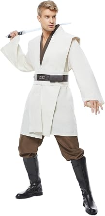 Cosplaysky Men's Tunic Cosplay Costume Halloween Robe Hooded Uniform