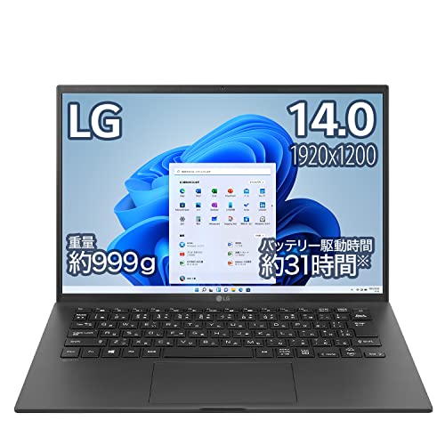 Amazon.co.jp: LG ノートパソコン gram 999g/14インチ WUXGA(1920×1200