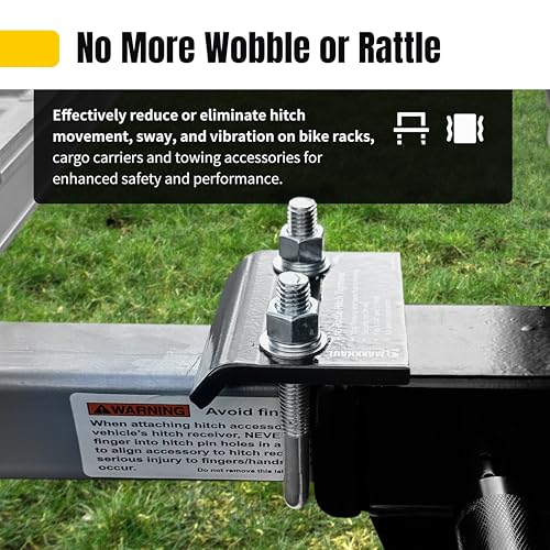 Image of MaxxHaul Aluminum Cargo Carrier with Hitch Tightener Trailer Hitch Mount for RV Truck SUV Van Car with 2 inch Receiver - 500 lb. Load Cap. 47.25 inch x 20.25 x 6 Inner Dims. 49 inch x 22 inch x 6 inch Outer Dims.