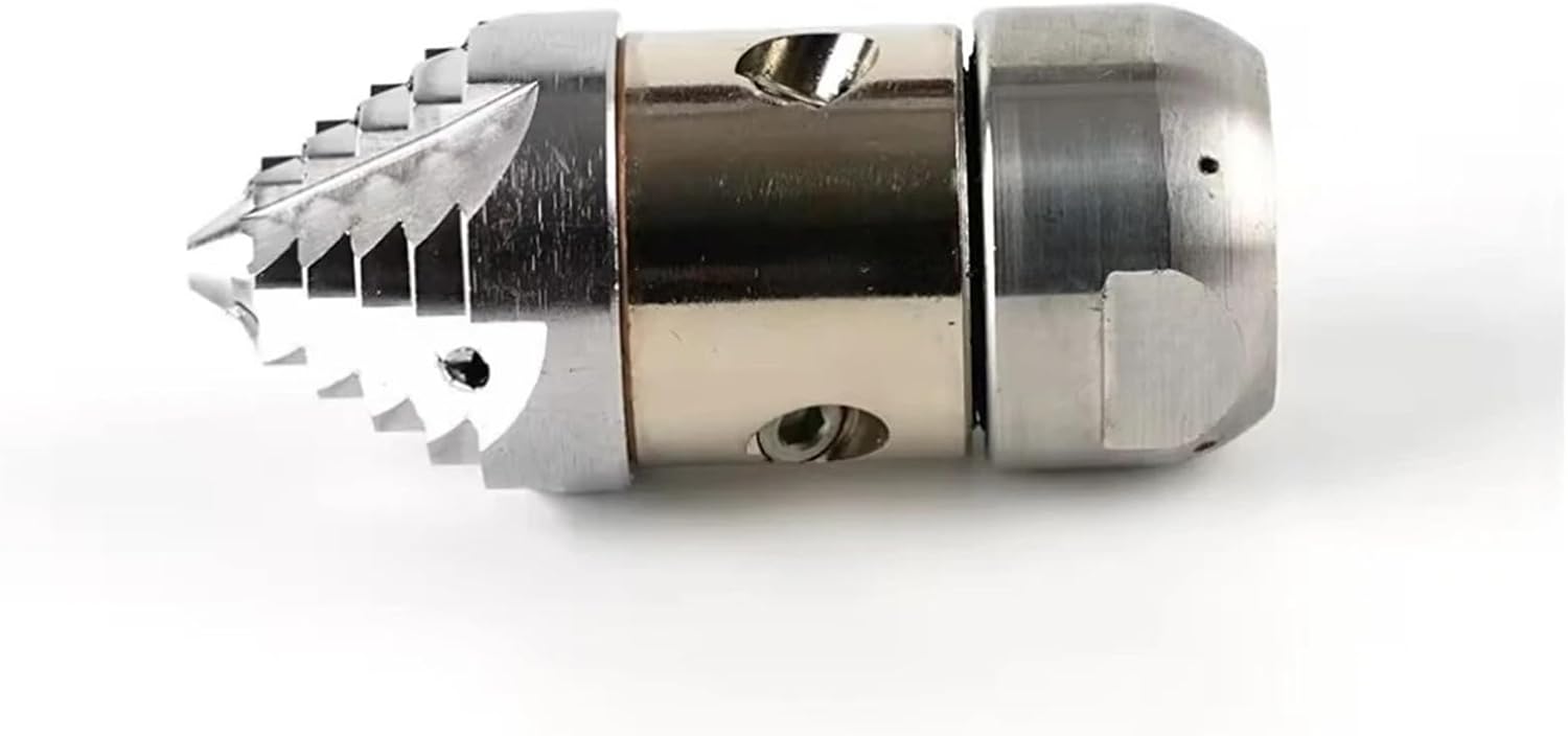 Compatible for 3/8 Inch Stainless Steel Rotating Nozzle, Sewer Drain Cleaning Tool for 10L-35L Machines(10L)