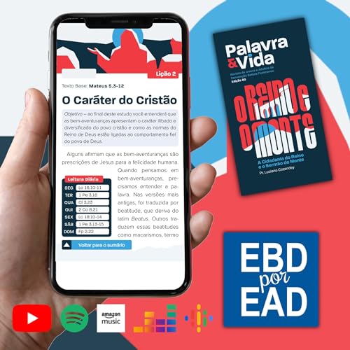 EDB por EAD | LI&Ccedil;&Atilde;O 2 | O CAR&Aacute;TER DO CRIST&Atilde;O | O Reino e o Monte, A Cidadania do Reino e o Sem&atilde;o do Monte | REVISTA PALAVRA & VIDA 80