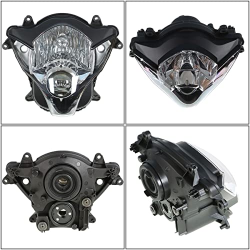 Labwork Motorcycle Front Headlight Housing Assembly Replacement For Suzuki Gsxr600 Gsxr750 2006-2007 #TOP5