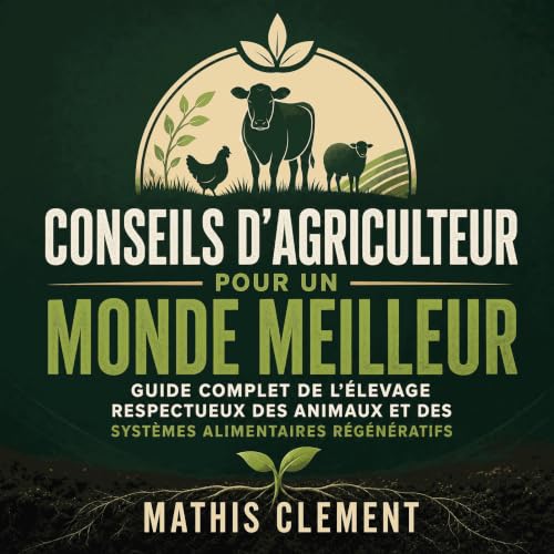 Couverture de Conseils d&rsquo;agriculteur pour un monde meilleur : Guide complet de l&rsquo;&eacute;levage respectueux des a