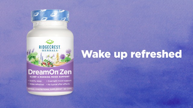 Amazon.com: Ridgecrest Herbals DreamOn Zen, Sleep Support