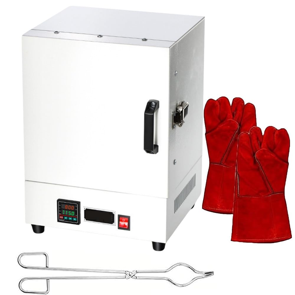 Elektryczny piec do topienia 2000 W,piec do topienia metali,wysokotemperaturowy piec laboratoryjny,maksymalna temperatura 1150°C,do odlewania metali i szkliwień ceramicznych