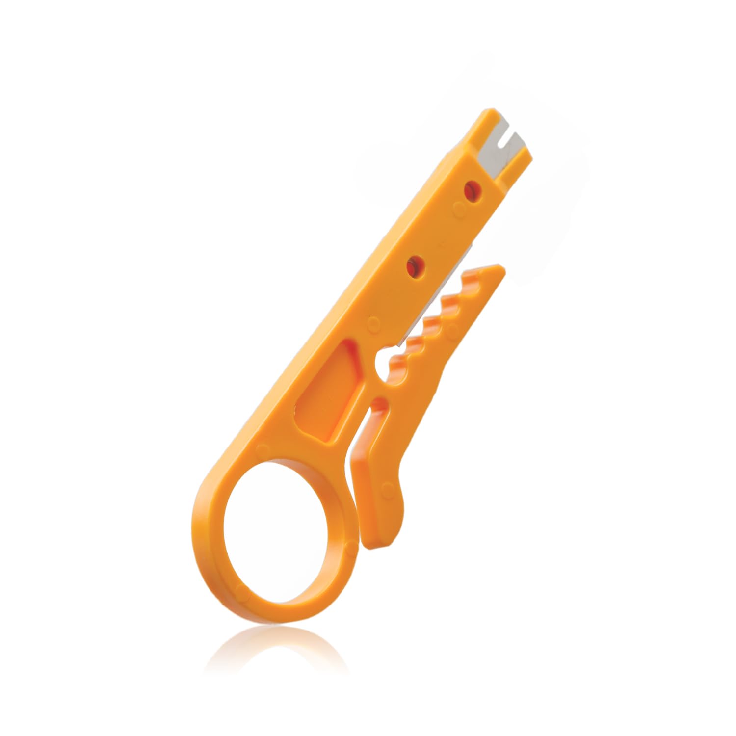 Rumyve Mini Wire Stripper,Network Wire Stripper,Portable Shock Tool,Telephone Cable and Computer UTP Cable Hand Tool Cable