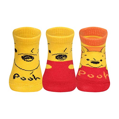 Image of Supersox Regular Disney Socks for Babies, Made with Breathable, Anti Odour & Moisture Absorbent Combed Cotton with a Extra Durable Welt, Ideal For All Day Wear (Pack Of 3)