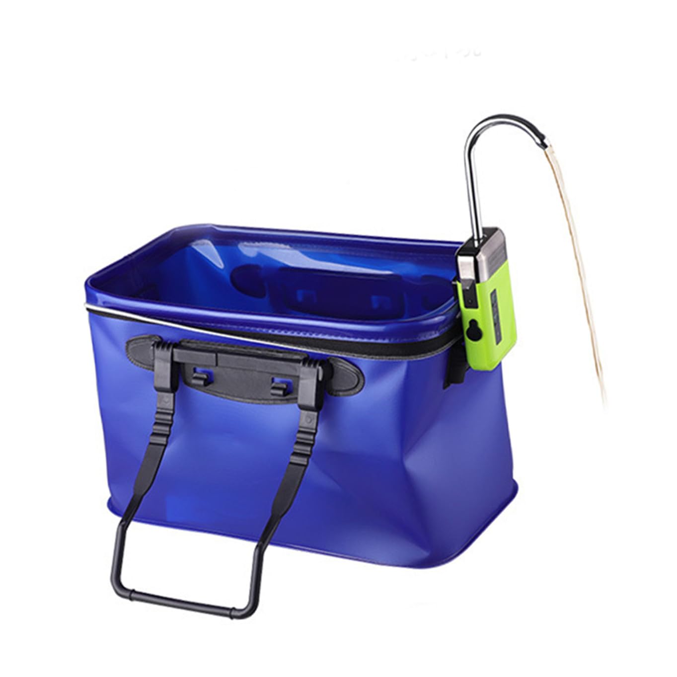 Hemobllo Pompe à Oxygène pour Aquarium Et Hydroponique Rechargeable USB Pompe à Eau Silencieuse Et LED pour Intérieur Extérieur