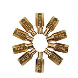 SaferCCTV Carburetor Main Jet 118 120 122 145 148 150 152 155 158 160 Size Compatible with OKO KOSO PE PWK Carb, Pack of 10