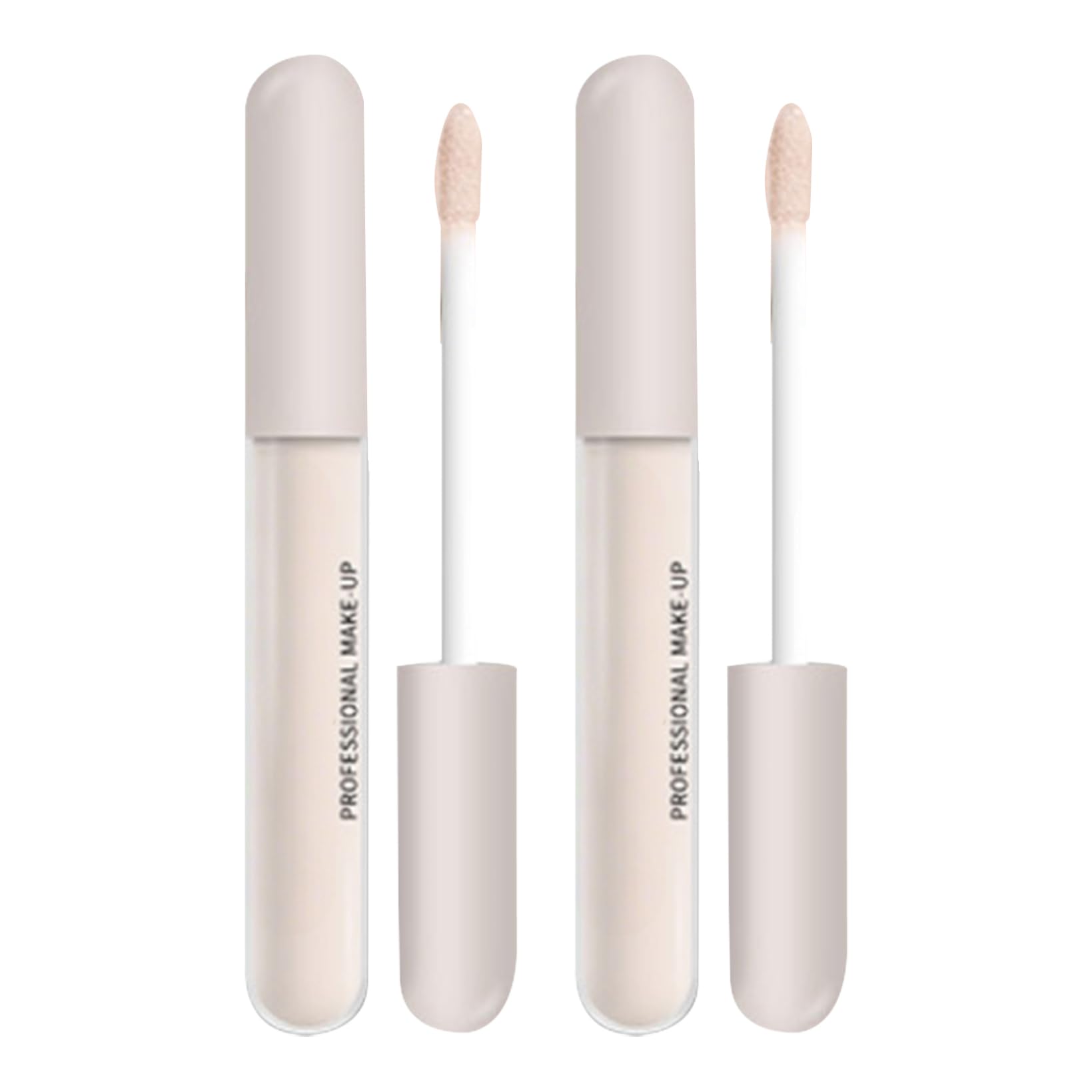 Hansber Lightweight Blemish Concealer Natural Finish Long-Lasting Liquid Coverage Makeup 2Pcs Nude One Size