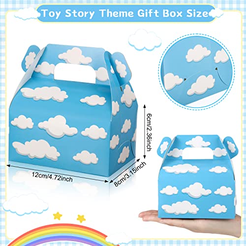 Blue Sky Cloud Favor Boxes (12pcs)