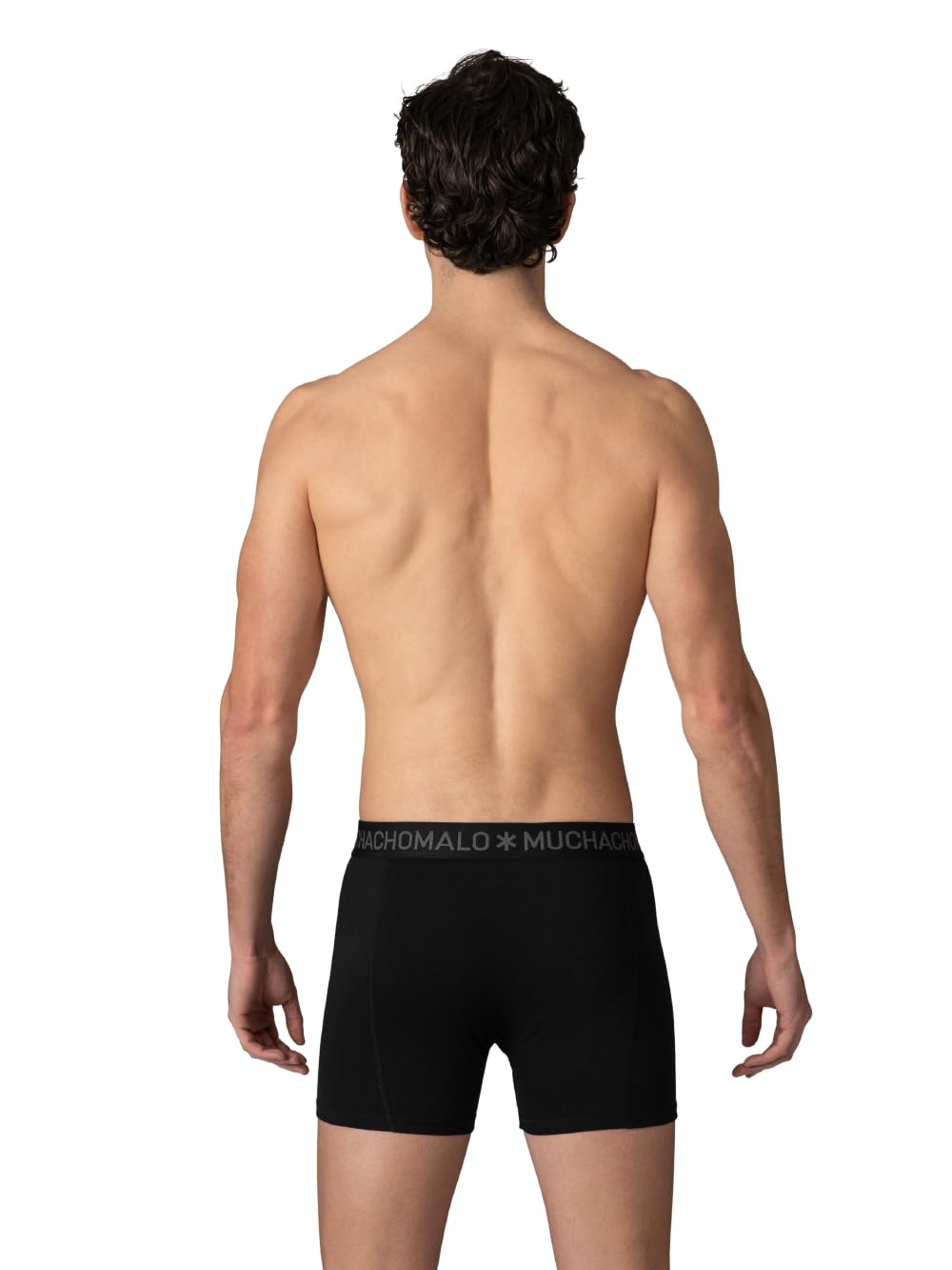 Muchachomalo Boxer da uomo, biancheria intima in cotone da uomo, confezione da 6 pezzi, boxer stampati, taglio classico, con elastico in vita