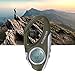 Digital Altimeter Portable Digital Compass Hiking Thermometer Backlight Altitude Altimeter Barometer Multi Function for Hiking Camping Outdoor Sports