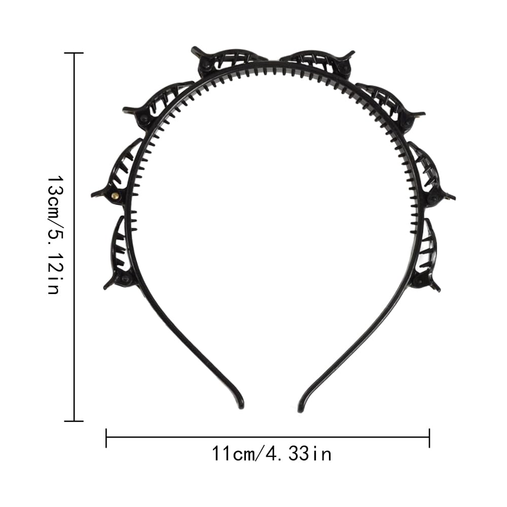 TRKETK 4 Pcs Double Bangs Hairstyle Hairpin - Image 2