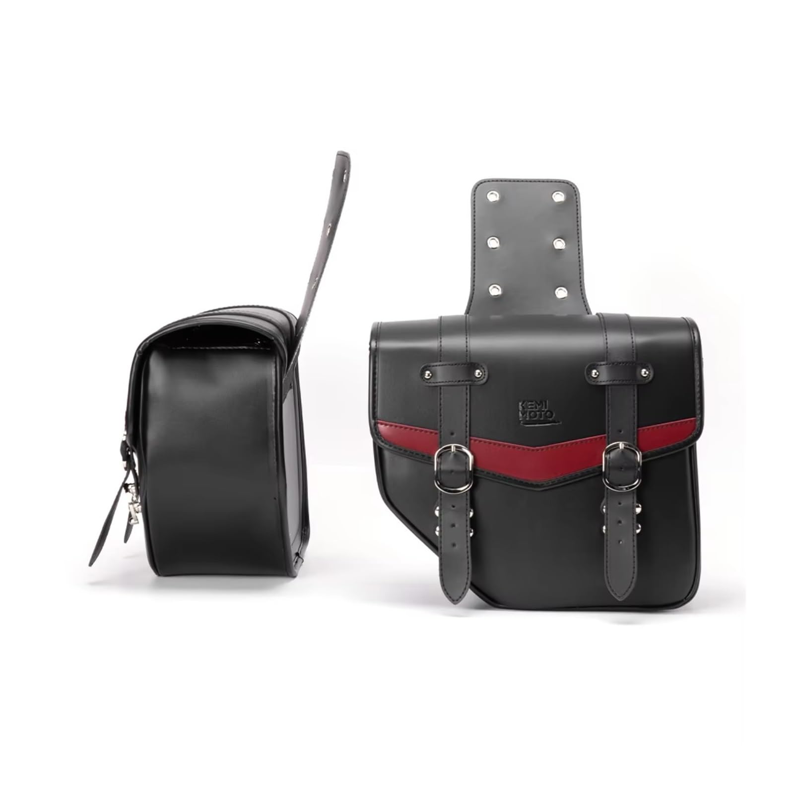 Compatibile Con Vstar Per Shadow 1 Pezzo Borsa Laterale Moto Bisaccia PU Impermeabile Sella Per Viaggio Pacchetto Stoccaggio Parti Motocicli Sacche Moto