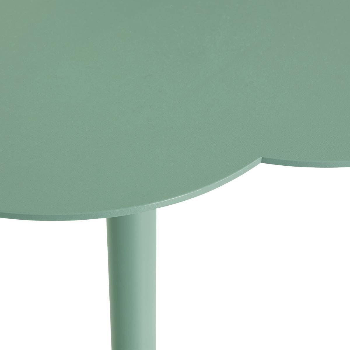 ATMOSPHERA CREATEUR D'INTERIEUR - Tavolino fiora verde oliva 43x43cm