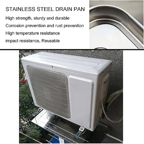 Bac de récupération de condensats pour climatiseur central en acier durable - 4