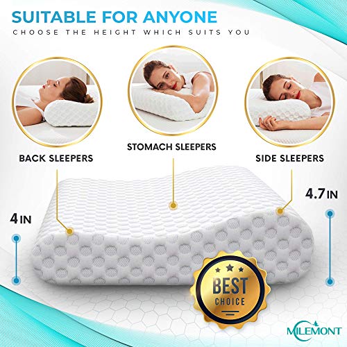 Our Milemont Memory Foam Cervical Pillow Review [2023]