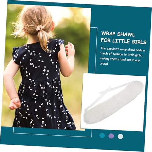 BESPORTBLE Permitime Boys and Girls Shawl Little Girls Winter Warm Faux Fur Wrap Cape Coat Decorative Wrap Shawl3
