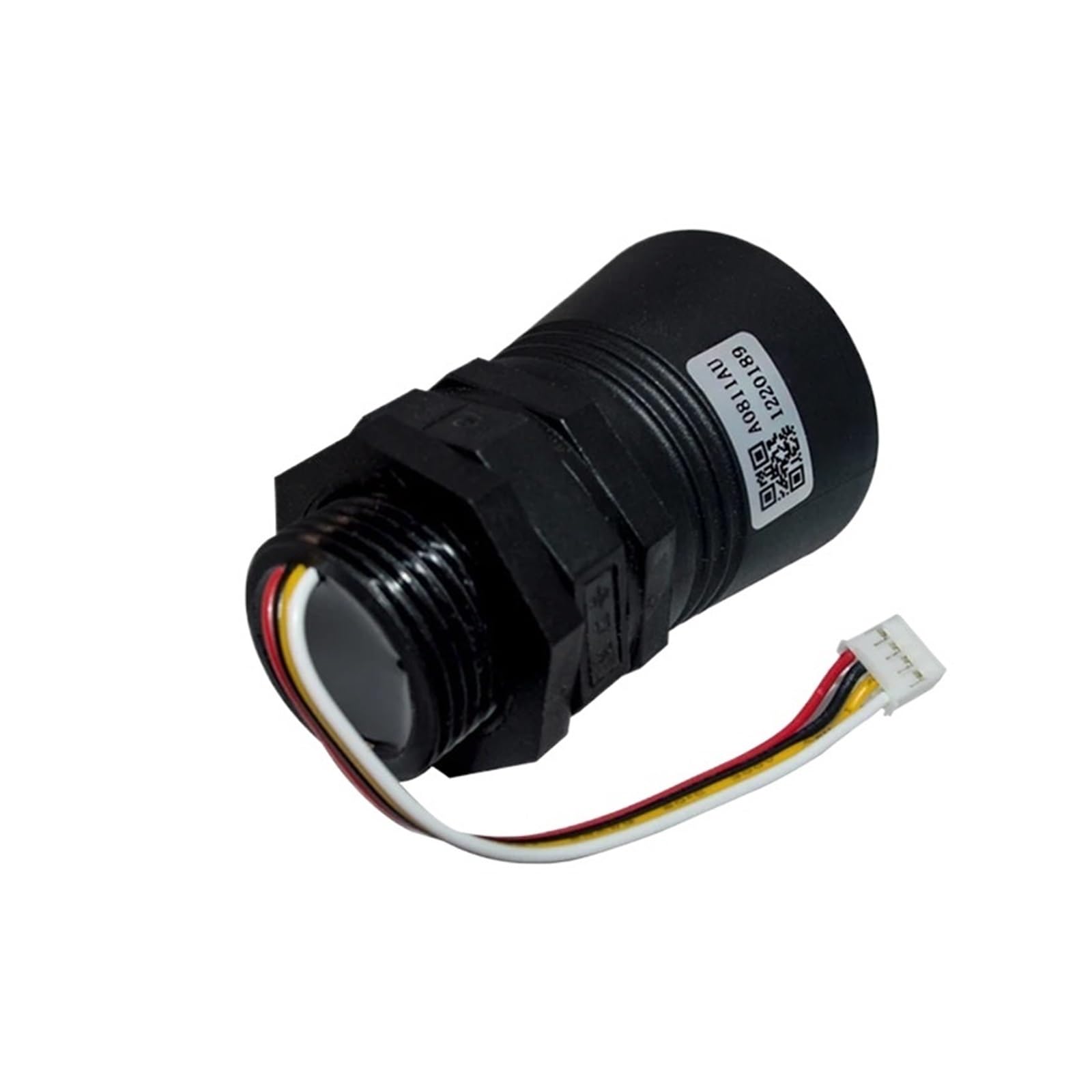 Sensor de nivel de líquidos, Sensor ultrasónico de proximidad for nivel de contenedor de residuos de combustible y agua de río A08, resistente al agua, 8 m, RS485(TTL)
