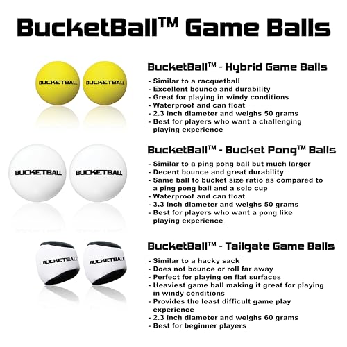 image for BucketBall | Beach Edition Combo Pack | Ultimate Beach, Pool, Yard, Ca