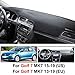 XUKEY Dashboard Cover for Volkswagen VW Golf 7 MK7 2015-2018 Dash Cover Mat