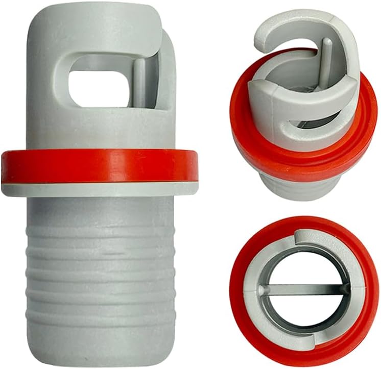 MELCHEF Halkey-Roberts (HR) Air Valve Adapter Inflatable Boat Foot Pump Halkey-Roberts HR Hose Adapter H-R Valve Adapter Roberts (HR) Air Valve Adapter