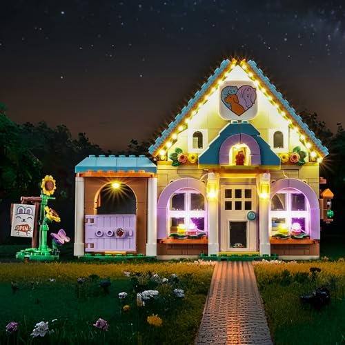 Brickshining LED Lighting Compatible with Lego Horse and Pet Vet Clinic 42651, Light Kit Compatible with Lego 42651, NOT Included The Model Set - JUST Lights by Brickshining - Used condition - US$15.34